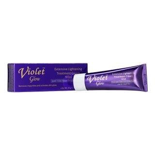 Violet Glow Extensive Lightening Treatment Tube Cream, 50g