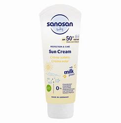 Sanosan 50 Plus Baby Sunscreen Cream, 75 ML