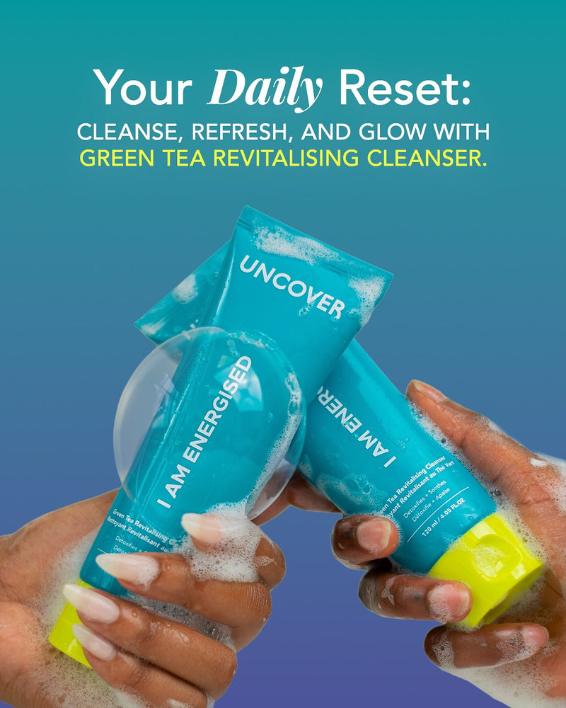 Uncover Green Tea Revitalizing Cleanser, 120ml