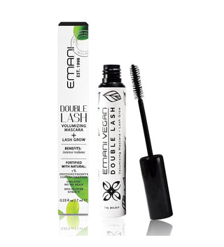 Emani Double Lash Mascara W/Lash Gro 7ml