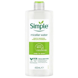 Simple Kind to Skin Hydrating Micellar Cleansing Water, 400ml
