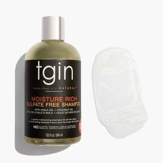 Tgin Moisture Rich Sulfate Free Shampoo 384ml