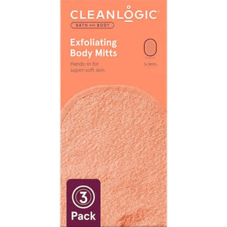 Bath and Body Exfoliating Soap Savers, Assorted Colors, 3 Count