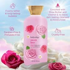 Bodycology 2 In1 Body Wash & Bubble Bath Sweet Love 473ml