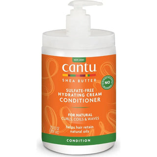 Cantu sulfate-free hydrating cream conditioner with Shea butter for natural hair, 709g