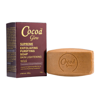 Cocoa Glow Supreme Exfoliating Purifying Bar Soap