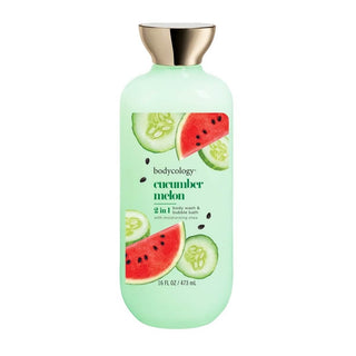 Bodycology 2 In1 Body Wash & Bubble Bath Cucumber Melon 473ml