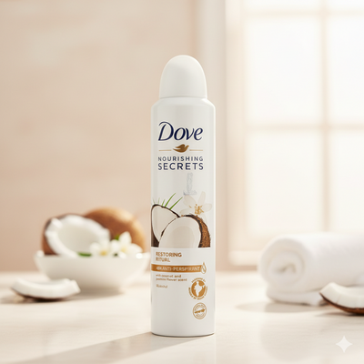 Dove 48Hrs Women Nourishing Secrets Body Spray Coconut&Jasmin 250Ml - Perfect Trust Beauty