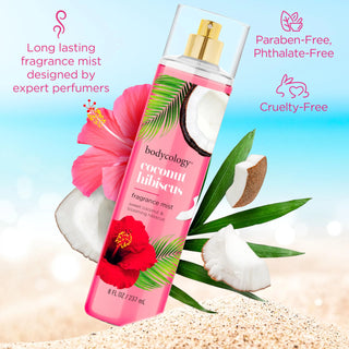 Bodycology Body Mist Coconut & Hibiscus 237ml