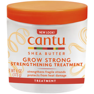 Cantu Grow Strong Strengthening Treatment with Shea Butter, 6 oz