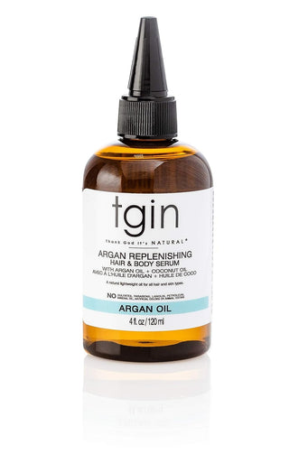 Tgin Argan Replenishing Hair & Body Serum 120ml