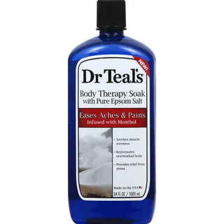 Dr Teal’s Foaming Bath Eases Aches & Pains Menthol 1000ml