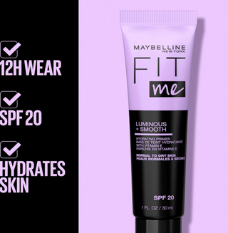Maybelline Fit Me Luminous + Smooth Primer.