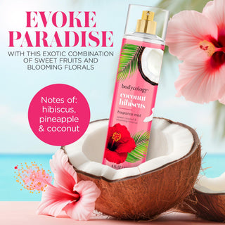 Bodycology Body Mist Coconut & Hibiscus 237ml