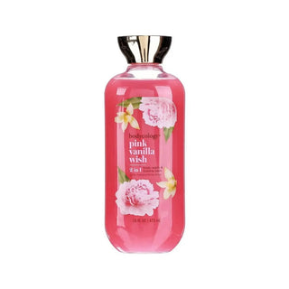 Bodycology 2 In 1 Body Wash & Bubble Bath Pink Vanilla Wish 473ml