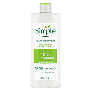 Simple Kind to Skin Hydrating Micellar Cleansing Water, 400ml