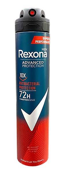 Rexona Anti-Perspirant Deodorant Spray For Men 10x Anti-Bacterial Protection 200 ml