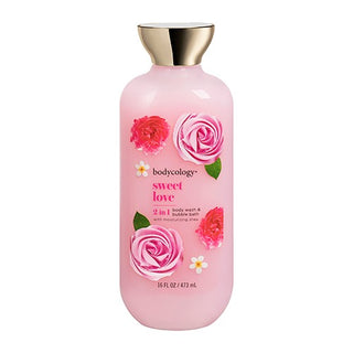 Bodycology 2 In1 Body Wash & Bubble Bath Sweet Love 473ml