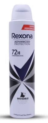 Rexona Anti-Perspirant Deodorant Spray For Women Motion Sense Invisible Pure 200 ml
