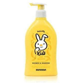 Sanosan Kids Shampoo and Shower Gel with Banana Scent 400ml